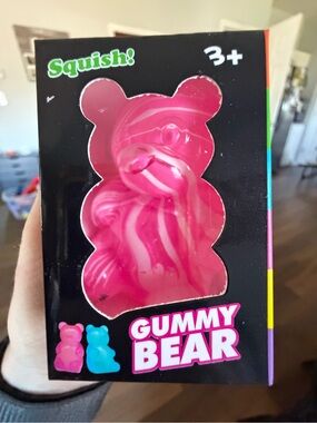 Gummy Bear Squish Toy - Pink by